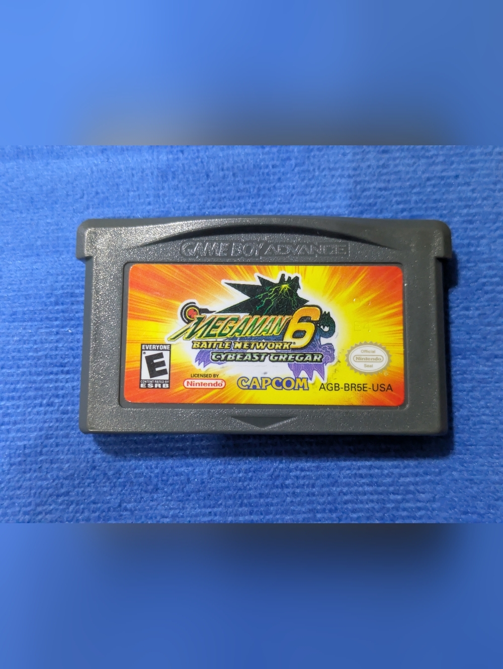 MEGA MAN Battle Network 6 : Cubeast Gregar | Gameboy Advance Cartridge Only | VG